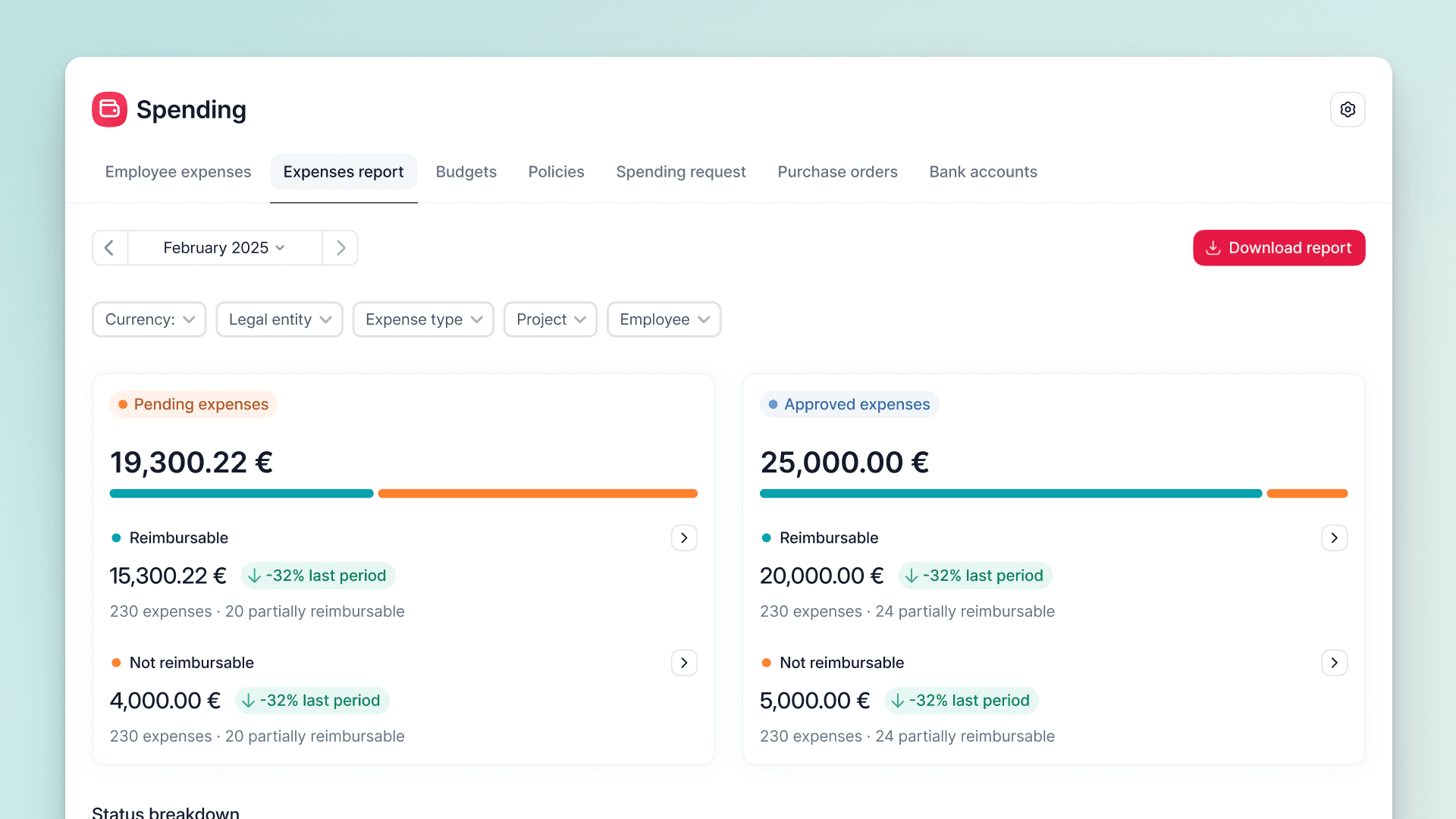 Gardez la main sur vos dépenses