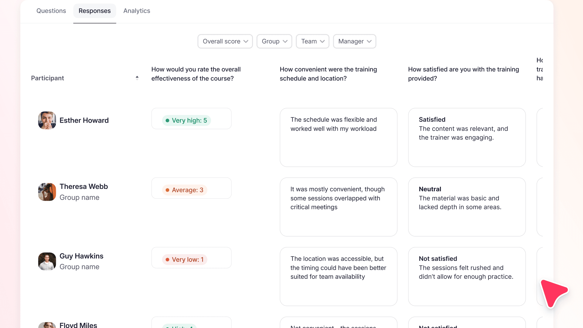 Feedbacks de formation efficaces
