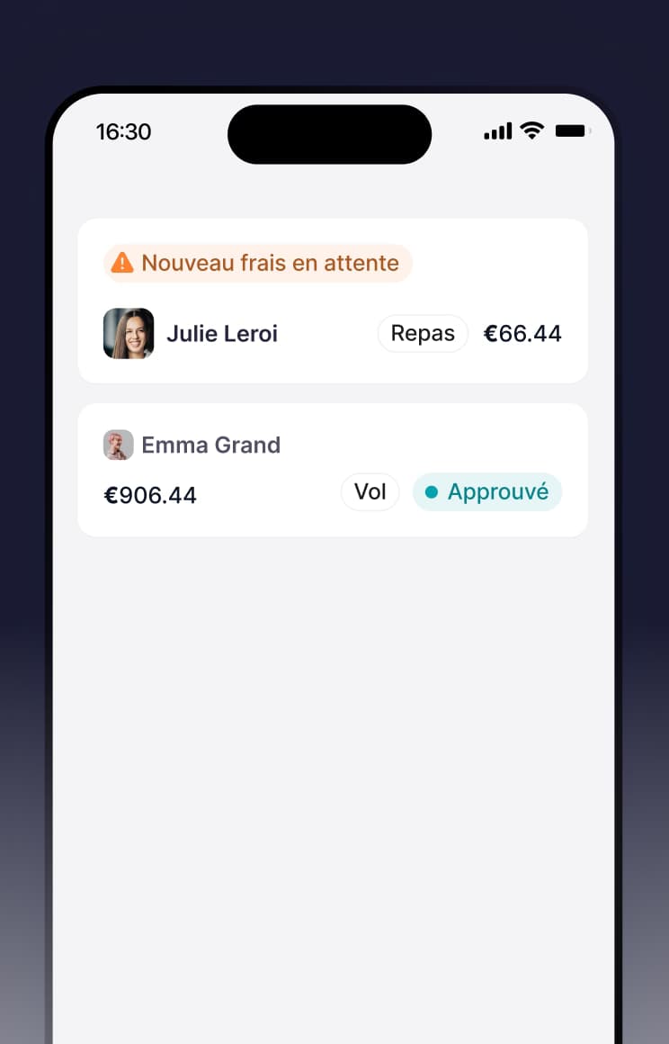 Système de suivi du temps avec enregistrements d'entrée et de sortie
