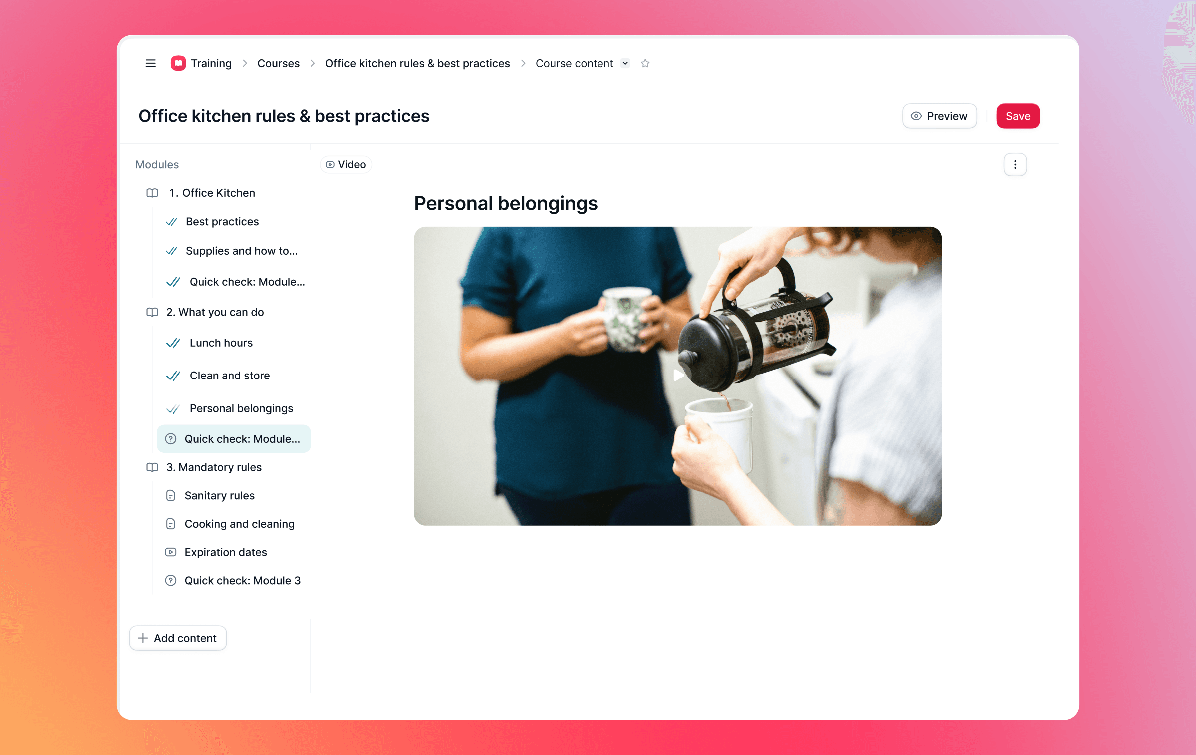 Co-créez des formations avec One dans le LMS