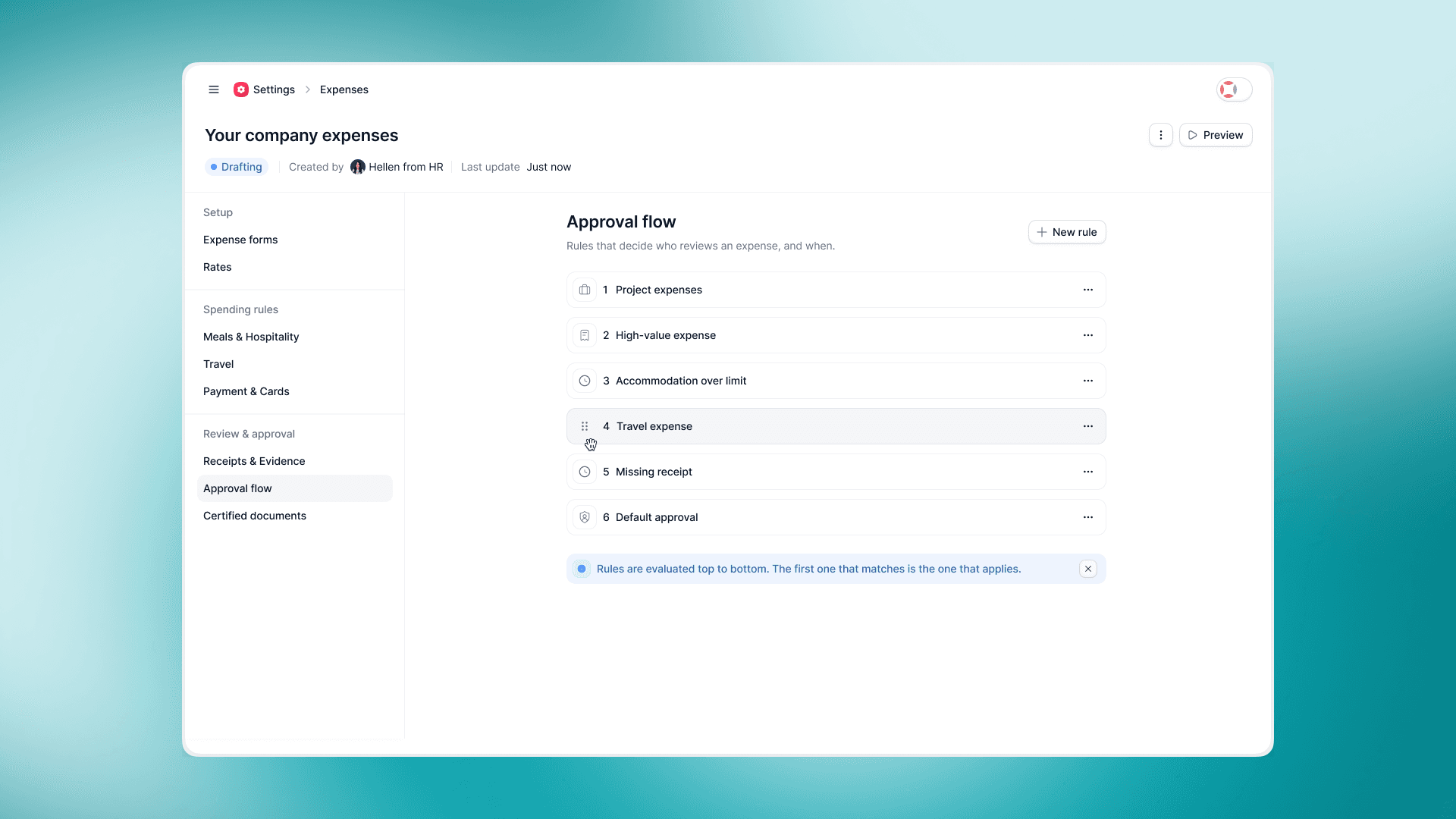 Simplifiez l’approbation des notes de frais avec l’IA