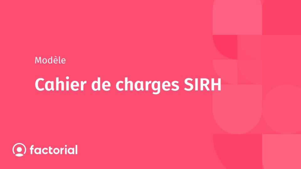 Cahier de charges SIRH