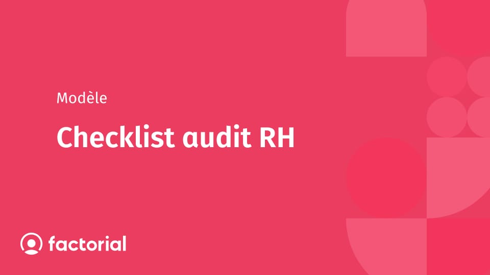 Checklist audit RH