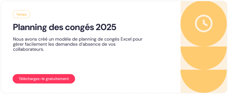 Planning des congés 2025