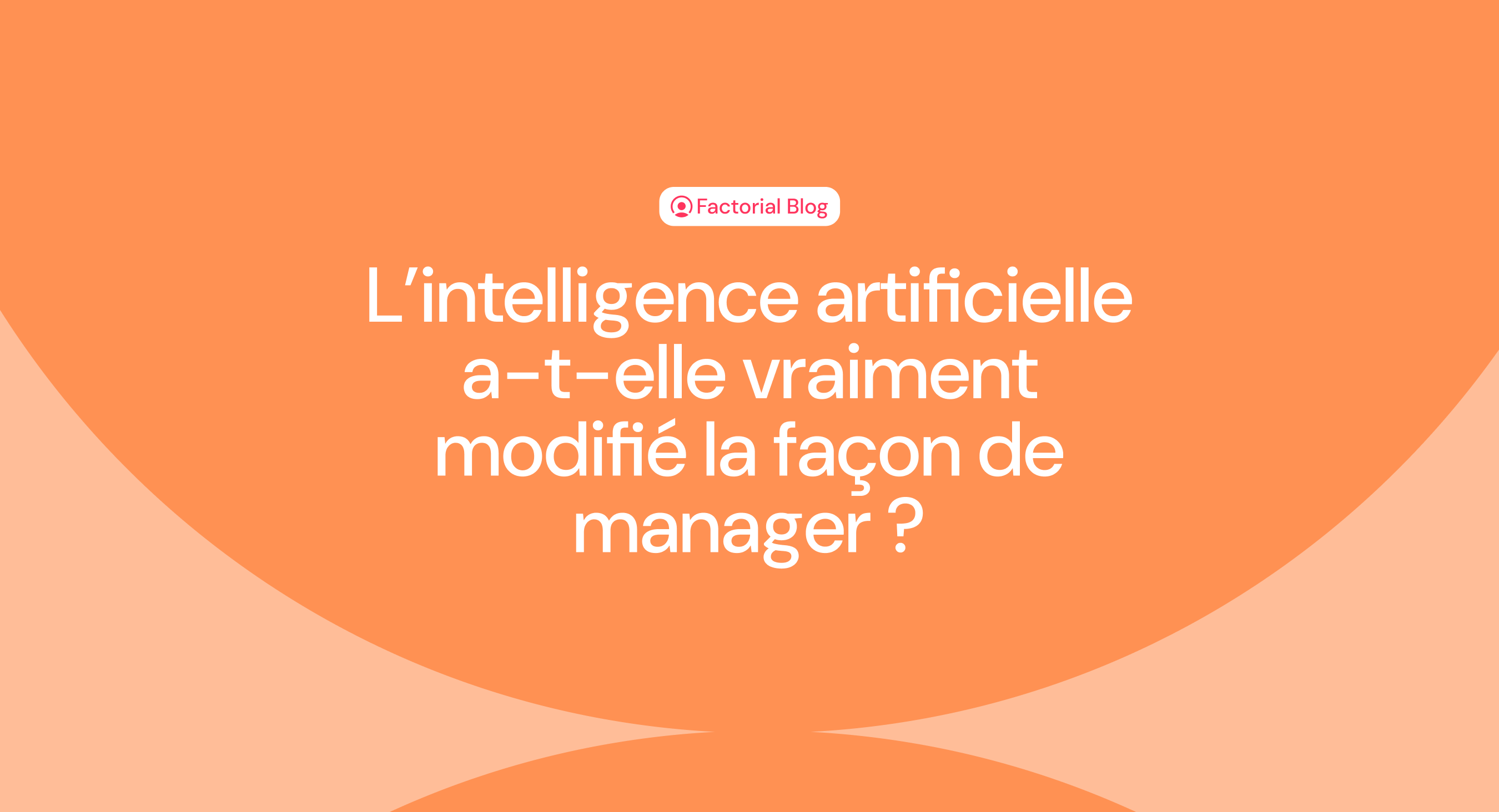 intelligence artificielle manager