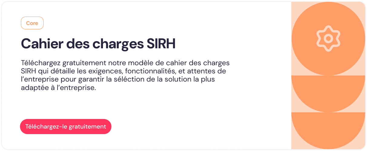 Cahier des charges SIRH