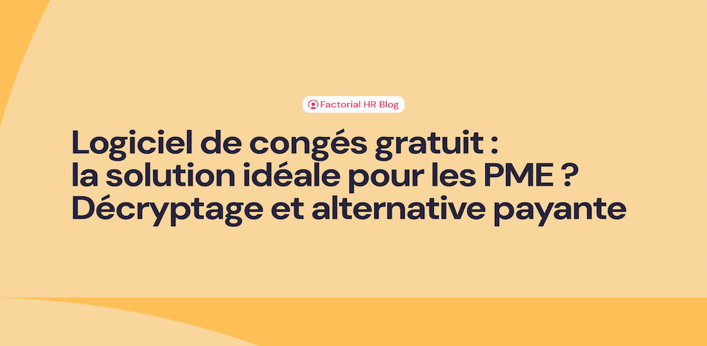 logiciels de congés gratuits et alternative payante