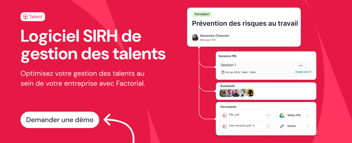 Logiciel SIRH de gestion des talents