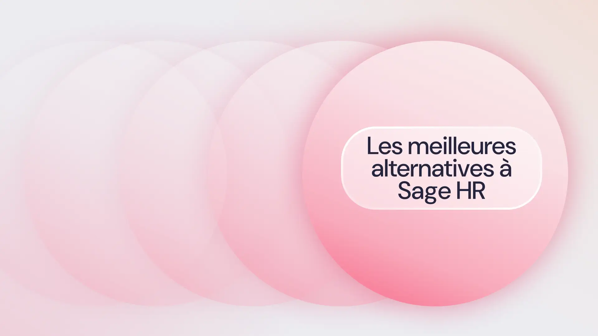 Les meilleures alternatives à Sage HR