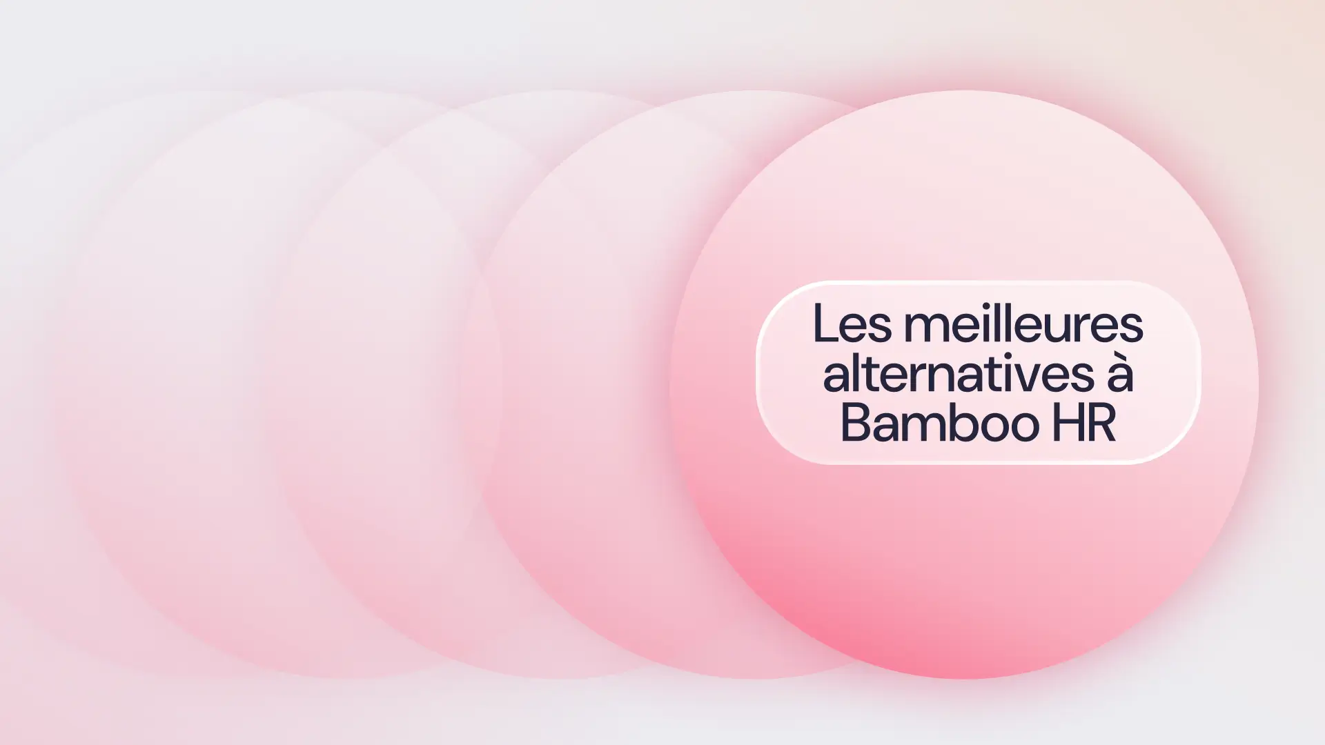 Les meilleures alternatives à BambooHR