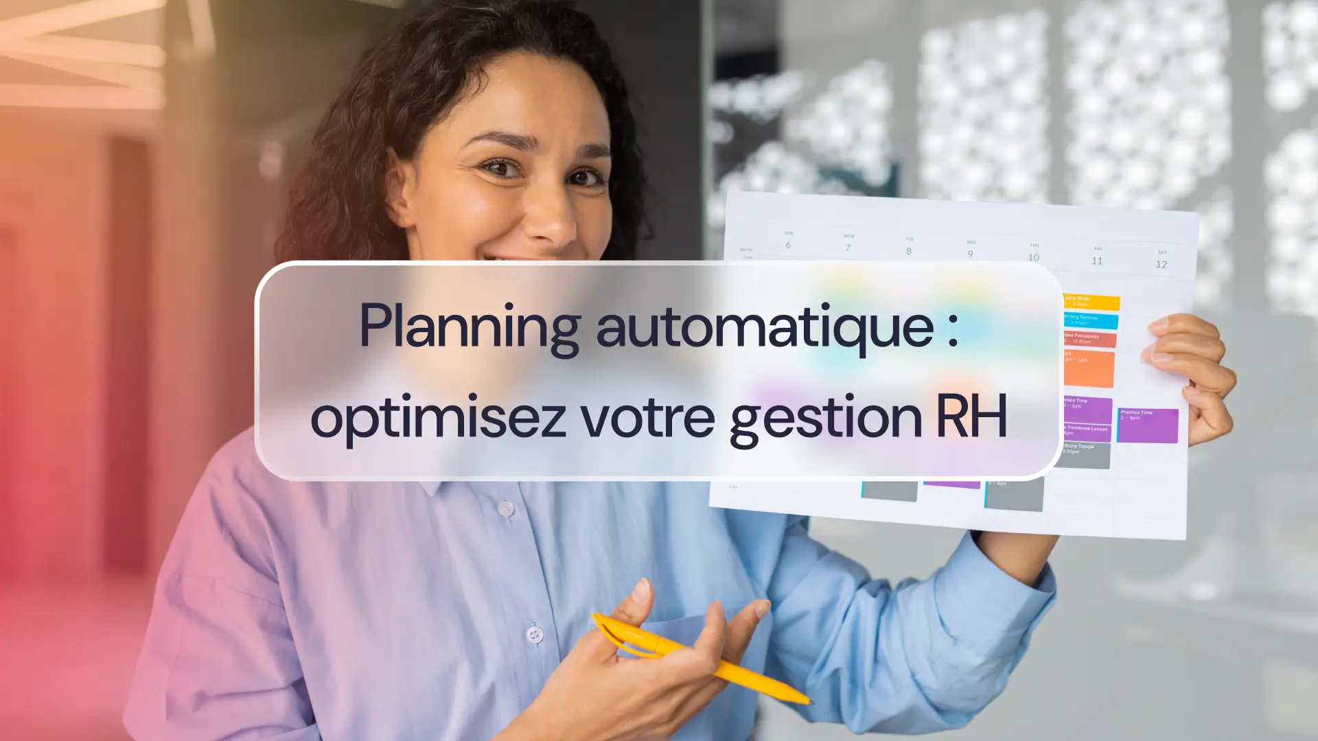 Planning automatique : optimisez votre gestion RH