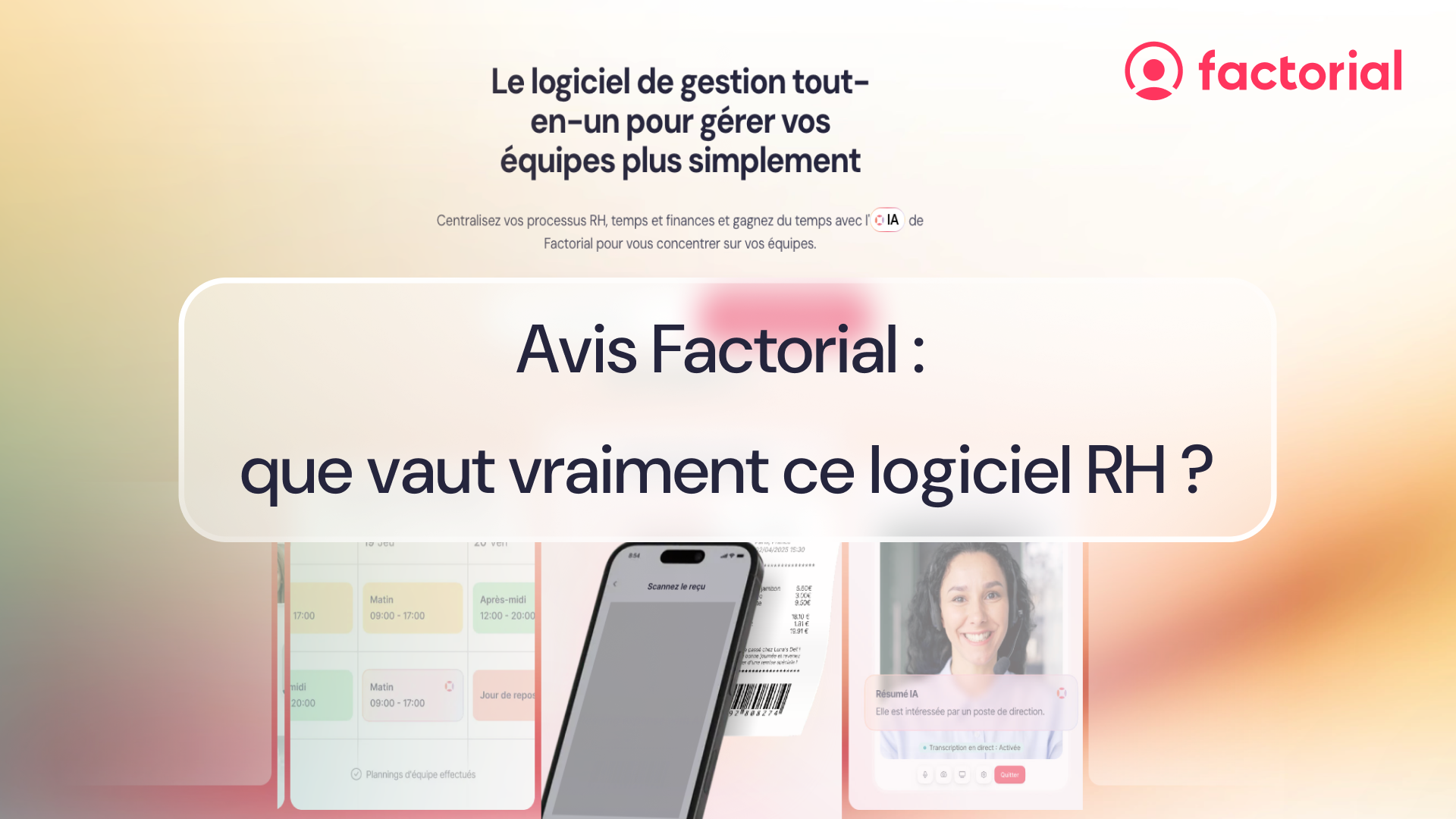 Avis Factorial : Que vaut vraiment ce logiciel RH 
